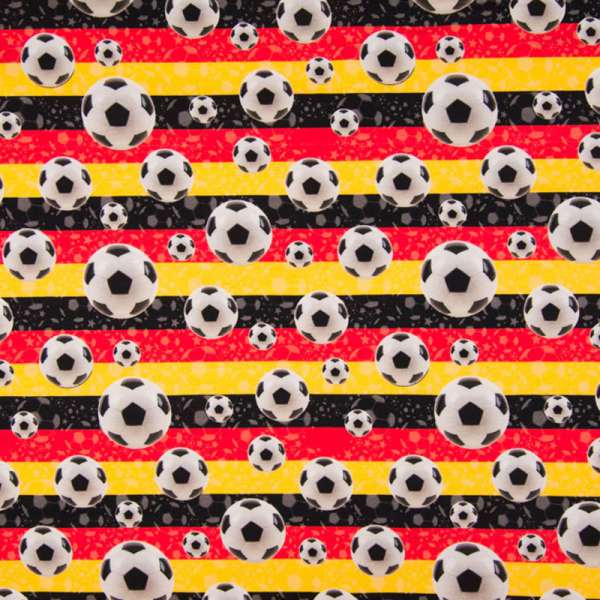 Digital Jersey ~ Fussball Fußbälle Deutschland Flagge Fahne 0,90m LETZTES Stück
