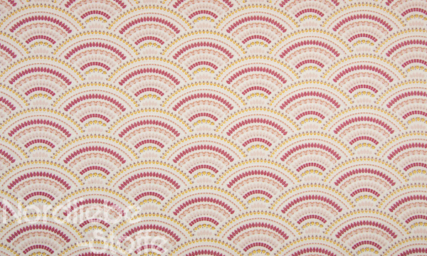 Baumwolle ~ Ornamente ecru
