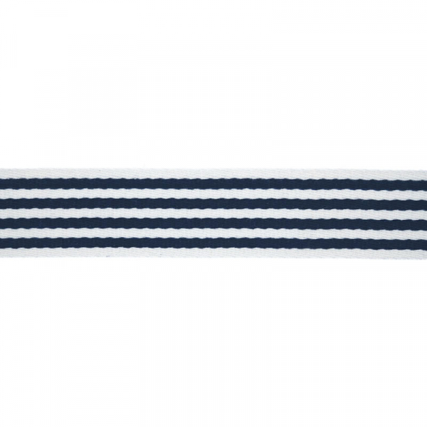 STREIFEN Gurtband 40 mm Navy