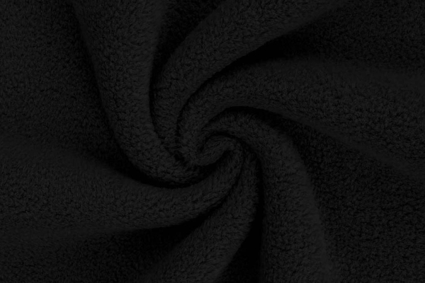 Polar Fleece Antipilling ~ Schwarz