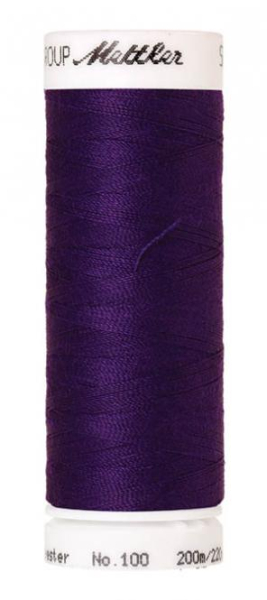 200m Mettler Amann SERALON 1678 Allesnäher Garn Col. 0046 Deep Purple