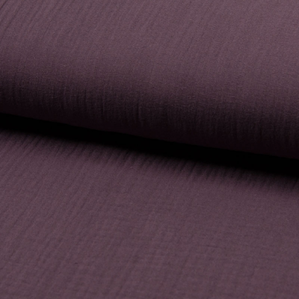 Musselin ~ Double Gauze UNI Mauve
