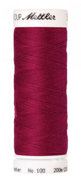 200m Mettler Amann SERALON 1678 Allesnäher Garn Col. 1422 Bright Ruby