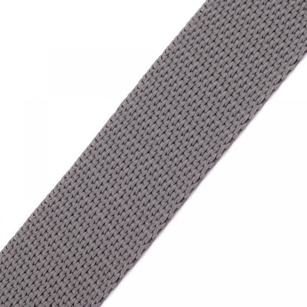 PP Gurtband 25mm grau