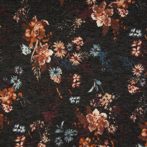 Strick Stoff ~ Blumen