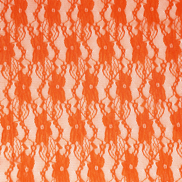 Spitze ~ elastisch Blüten Orange