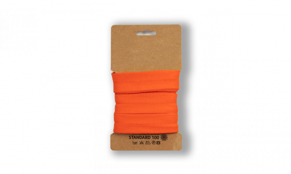 3 Meter Jersey Schrägband Orange 20mm