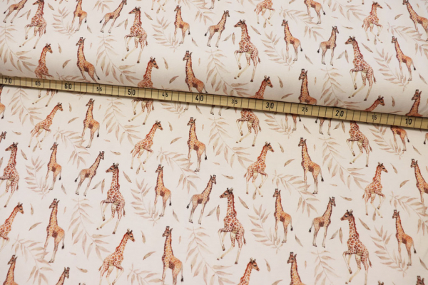 GOTS ORGANIC BIO Jersey ~ Giraffen