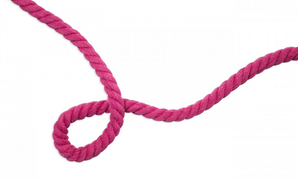 Gedrehte Kordel - Ø 10 mm UNI Fuchsia