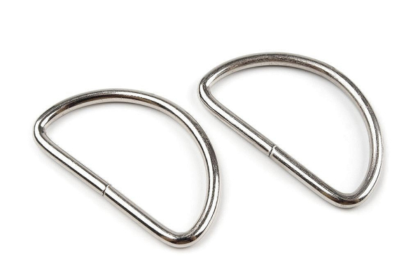 D-Ring 39 mm silber
