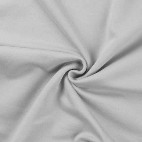 French Terry Sweat ~ UNI Silbergrau