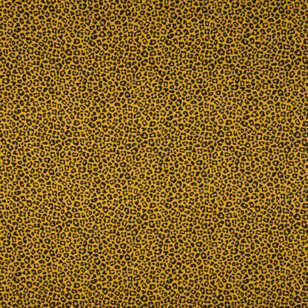 Baumwolle ~ Leoprint auf Ocker