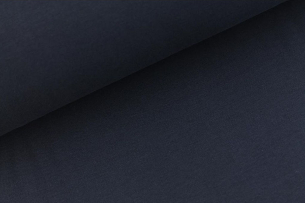 Bündchen Feinripp ~ UNI Dark Navy