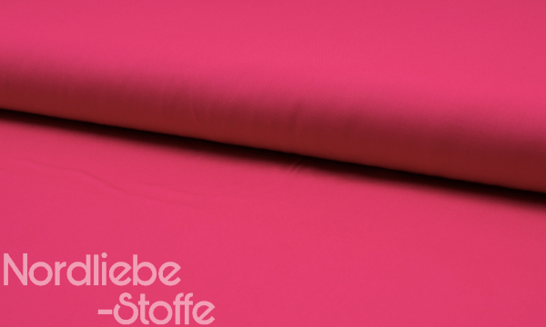 Baumwolle ~ UNI Fuchsia