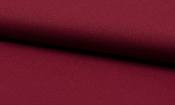 Baumwolle ~ UNI Bordeaux 0,39 m LETZTES Stück