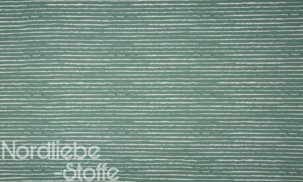 Baumwolle ~ Streifen Oldgreen